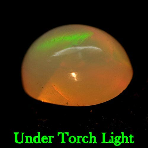 Natural Gemstone 1.45 Ct. Multi-Color Play Of Colour Opal Oval Cabochon