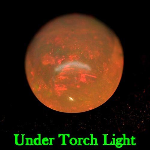 1.99 Ct. Oval Cabochon Natural Gem Multi-Color Play Of Colour Opal