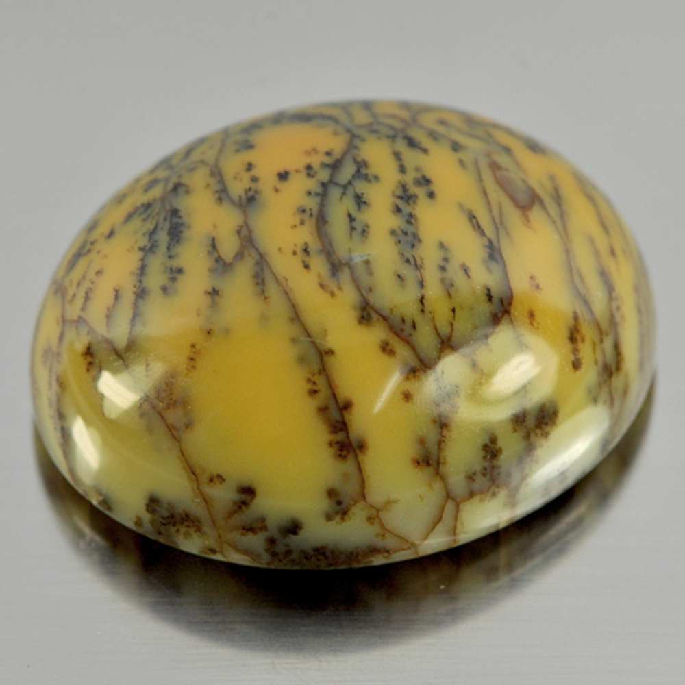 Opal Yellow Skin 49.54 Ct. Oval Cabochon Shape 29 x 24 x 12 Mm. Natural Gemstone