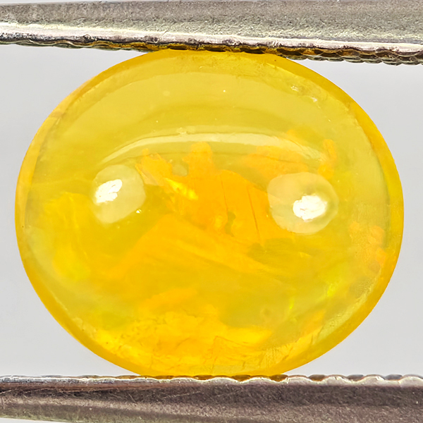 Natural Multi-Color Play Of Colour Opal 0.90 Ct. Oval Cabochon Shape 8.7 x 7.6Mm