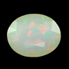 Opal Multi Color 1.98 Ct. Clean Natural Gemstone Oval Shape 9.9 x 8 Mm. Sudan