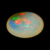 1.12 Ct Glowing Natural Multi Color Opal Unheated Sudan