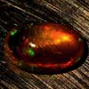 Unheated 1.22Ct Oval Cab Natural Multi Color Opal Sudan