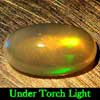 Unheated 0.65 Ct. Natural Multi Color Opal Sudan Gem