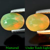 Unheated 0.50 Ct. Oval Natural Multi Color Opal Sudan