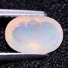 0.86 Ct. Oval Shape Natural Multi Color Opal Sudan Gem