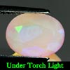 Top AAA 1.72 Ct. Clean Natural Multi Color Opal Sudan
