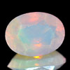 Unheated 1.22 Ct. Oval Natural Multi Color Opal Sudan
