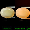 Unheated 4.24 Ct. Oval Natural Multi Color Opal Sudan