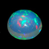 Unheated 0.74 Ct. Natural Multi Color Opal Sudan Gem