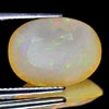 4.37 Ct. Oval Clean Natural Multi Color Opal Sudan Gem
