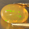 1.04 Ct. Oval Cab Natural Multi Color Opal Unheated Gem