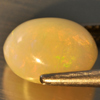 Multi Color Opal 2.88 Ct. Oval Cabochon 10.3 x 8.6 Mm. Natural Gemstone Unheated