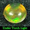 1.08 Ct. Round Cabochon Natural Multi Color Opal Sudan