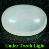 3.78 Ct. Oval Cabochon Natural Multi Color Opal Sudan