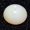 Unheated 0.96 Ct. Oval Cab Natural Multi Color Opal Gem