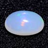 Unheated 0.97 Ct. Oval Cab Natural Multi Color Opal Gem