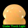 1.68 Ct. Oval Cabochon Natural Multi Color Opal Sudan