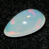 Unheated 1.13 Ct. Pear Cab Natural Multi Color Opal Gem
