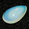 0.84 Ct. Pear Cabochon Natural Multi Color Opal Sudan