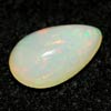 1.40 Ct. Pear Cabochon Natural Multi Color Opal Sudan