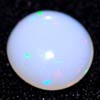 Unheated 1.58 Ct. Oval Cab Natural Multi Color Opal Gem