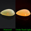 3.13 Ct. Pear Cabochon Natural Multi Color Opal Unheated