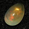 1.48 Ct. Pear Cabochon Natural Multi Color Opal Sudan