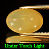 1.79 Ct. Oval Cabochon Natural Multi Color Opal Unheated