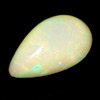 1.81 Ct. Pear Cabochon Natural Multi Color Opal Sudan