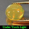 1.00 Ct. Oval Cabochon Natural Multi Color Opal Sudan
