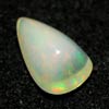 1.80 Ct. Pear Cabochon Natural Multi Color Opal Sudan
