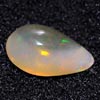 1.21 Ct. Pear Cab Natural Multi Color Opal Unheated
