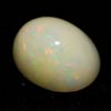 4.25 Ct. Oval Cab Natural Multi Color Opal Unheated