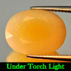 6.60 Ct. Oval Shape Natural Multi Color Opal Ethiopia