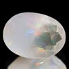Unheated 0.79 Ct. Oval Natural Multi Color Opal Sudan
