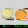 Unheated 2.56 Ct.Oval Cut Natural Multi-Color Play Of Colour Opal