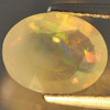 1.71 Ct. Oval Natural Multi Color Opal Sudan Unheated