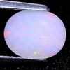 0.93 Ct. Oval Natural Multi Color Opal Sudan Unheated