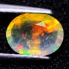 0.89 Ct. Oval Natural Multi Color Opal Sudan Unheated
