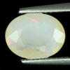 Unheated 1.57 Ct. Oval Natural Multi Color Opal