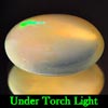 1.46 Ct. Oval Cabochon Natural Multi Color Opal Sudan