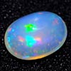 1.29 Ct. Oval Cabochon Natural Multi Color Opal Sudan