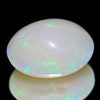 3.18 Ct. Oval Cabochon Natural Multi Color Opal Unheated