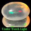 0.93 Ct. Oval Cabochon Natural Multi Color Opal Sudan
