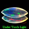 1.24 Ct. Marquise Cab Natural Multi Color Opal Sudan