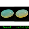 2.62 Ct. Nice Oval Cabochon Natural Multi Color Opal Unheated
