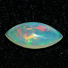 0.83 Ct. Marquise Cabochon Natural Multi Color Opal Gem
