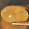 Unheated 1.44 Ct. Oval Cab Natural Gem Multi Color Opal