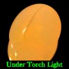 Unheated 5.64 Ct. Oval Cab Natural Gem Multi Color Opal